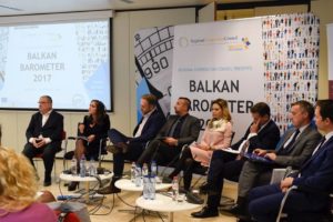 RCC presents Balkan Barometer 2017 on 9 October 2017 in Brussels.